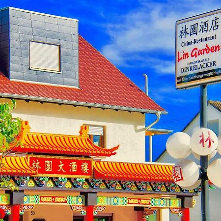 Gaststaette Lin Garden Hotell Untergruppenbach Eksteriør bilde