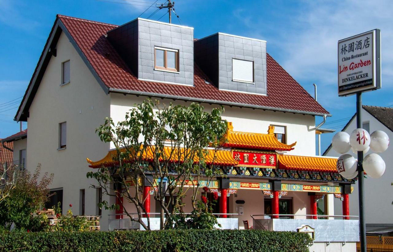 Gaststaette Lin Garden Hotell Untergruppenbach Eksteriør bilde